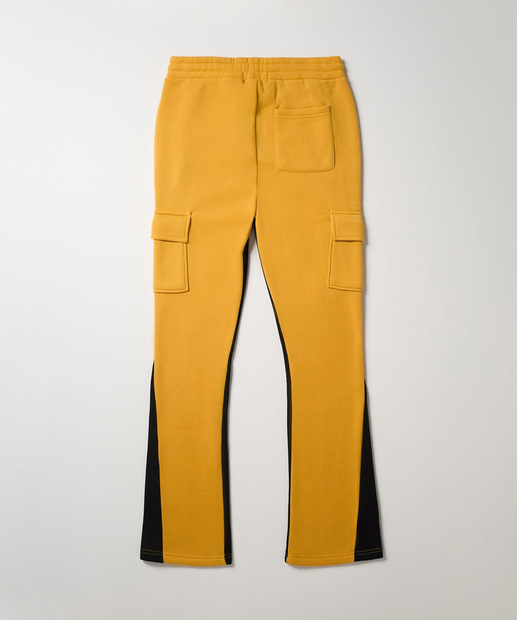 Flare Stacked Fleece Sweatpants - Timber